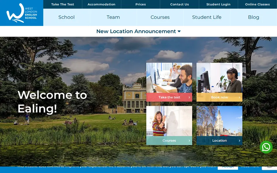The top of wles.net