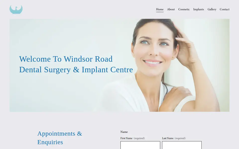The top of windsordentalimplants.co.uk