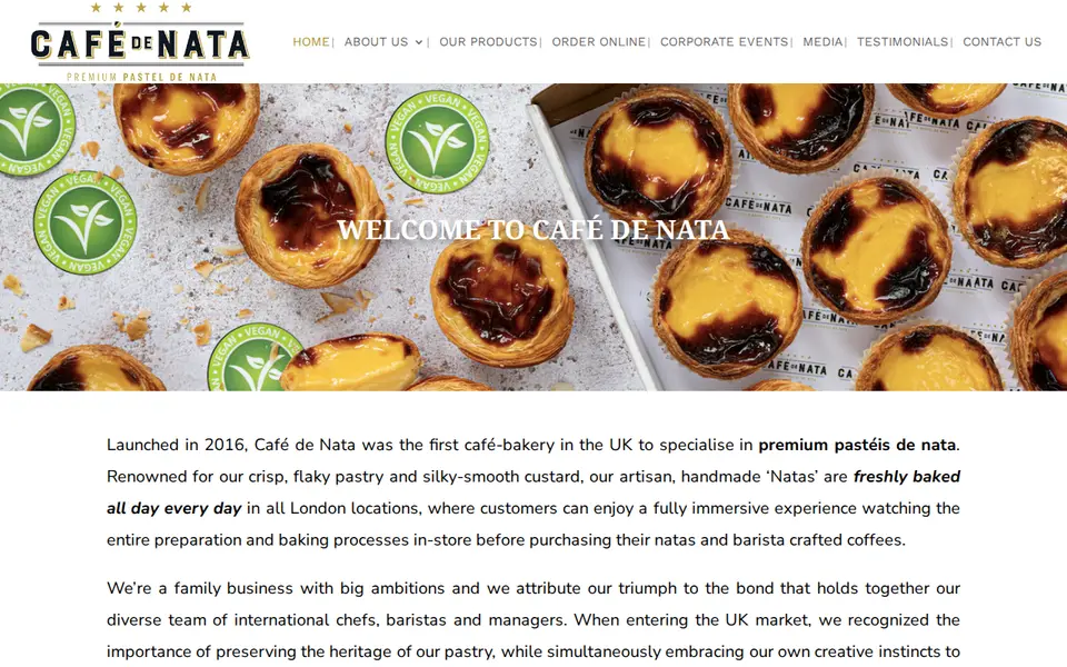 The top of cafedenata.com