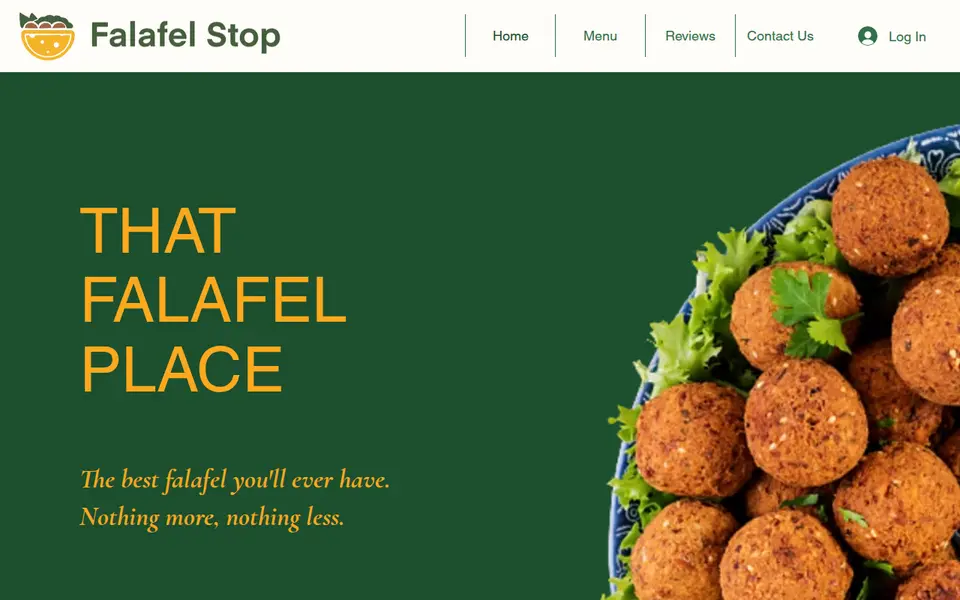 The top of falafelstophm.co.uk