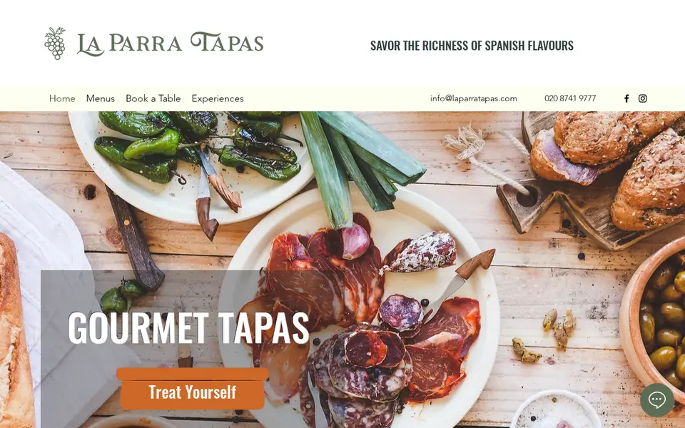 The top of laparratapas.com