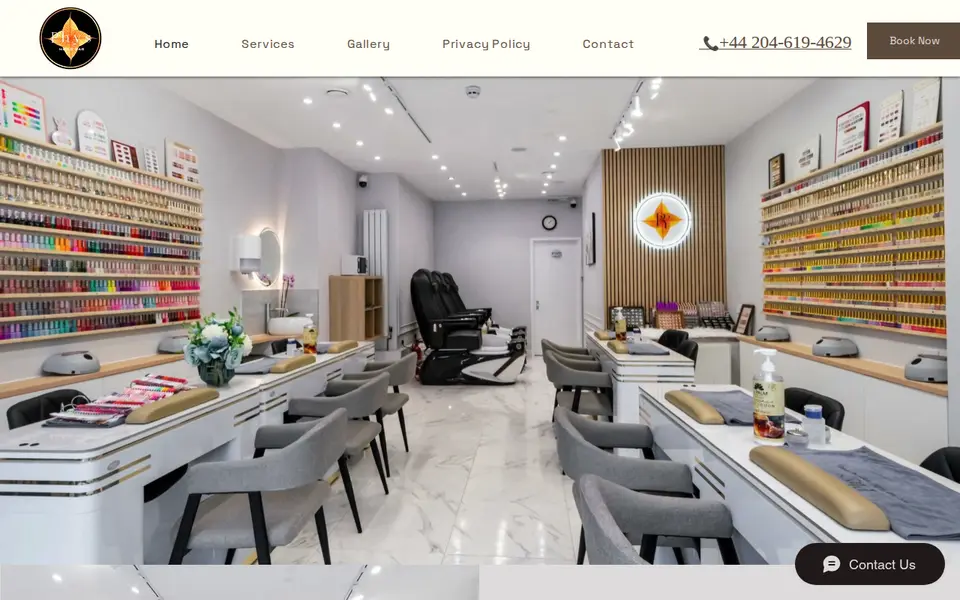 The top of physnailbar.com