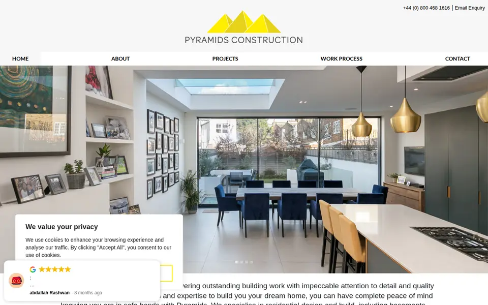 The top of pyramidsconstruction.com