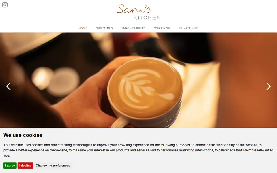 The top of samskitchenw6.co.uk
