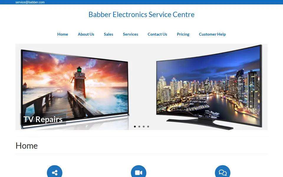 The top of babber.com