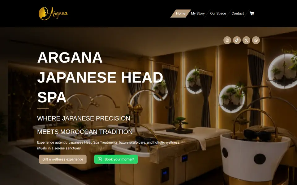 The top of argana.online