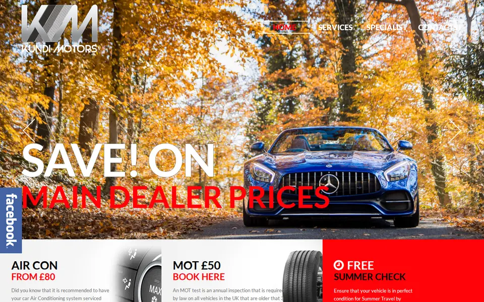The top of kundimotors.com