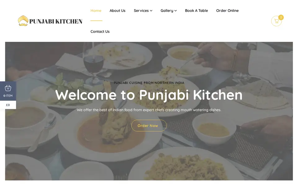 The top of punjabikitchens.co.uk