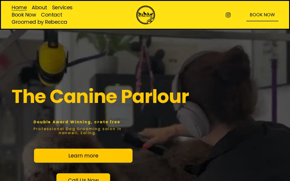 The top of thecanineparlourw7.com