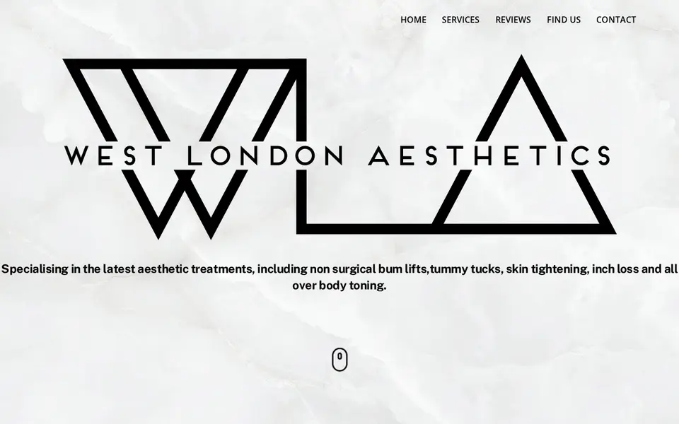 The top of westlondonaesthetics.com